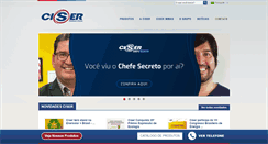 Desktop Screenshot of ciser.com.br